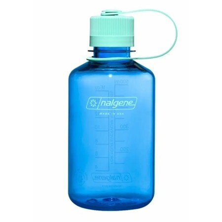 Nalgene Bidón 0.5 L Boca Estrecha Sustain Azul Claro